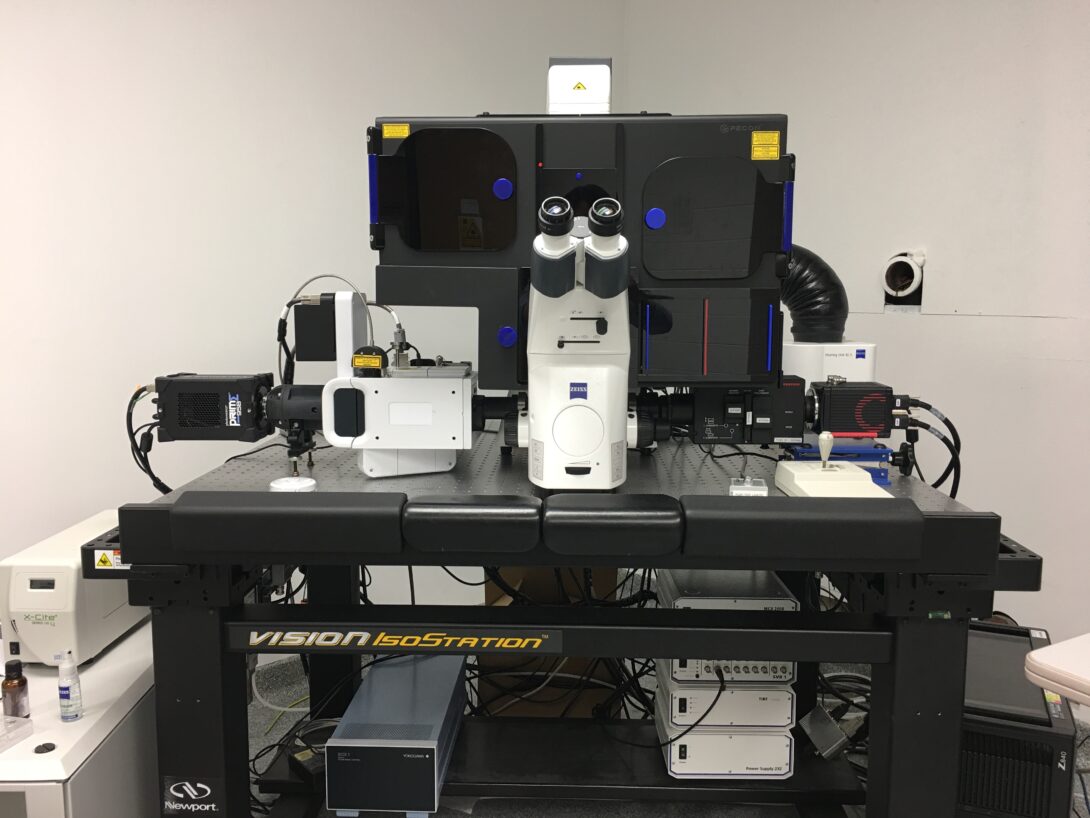 ZEISS TOTAL INTERNAL REFLECTION FLUORESCENCE (TIRF) MICROSCOPE